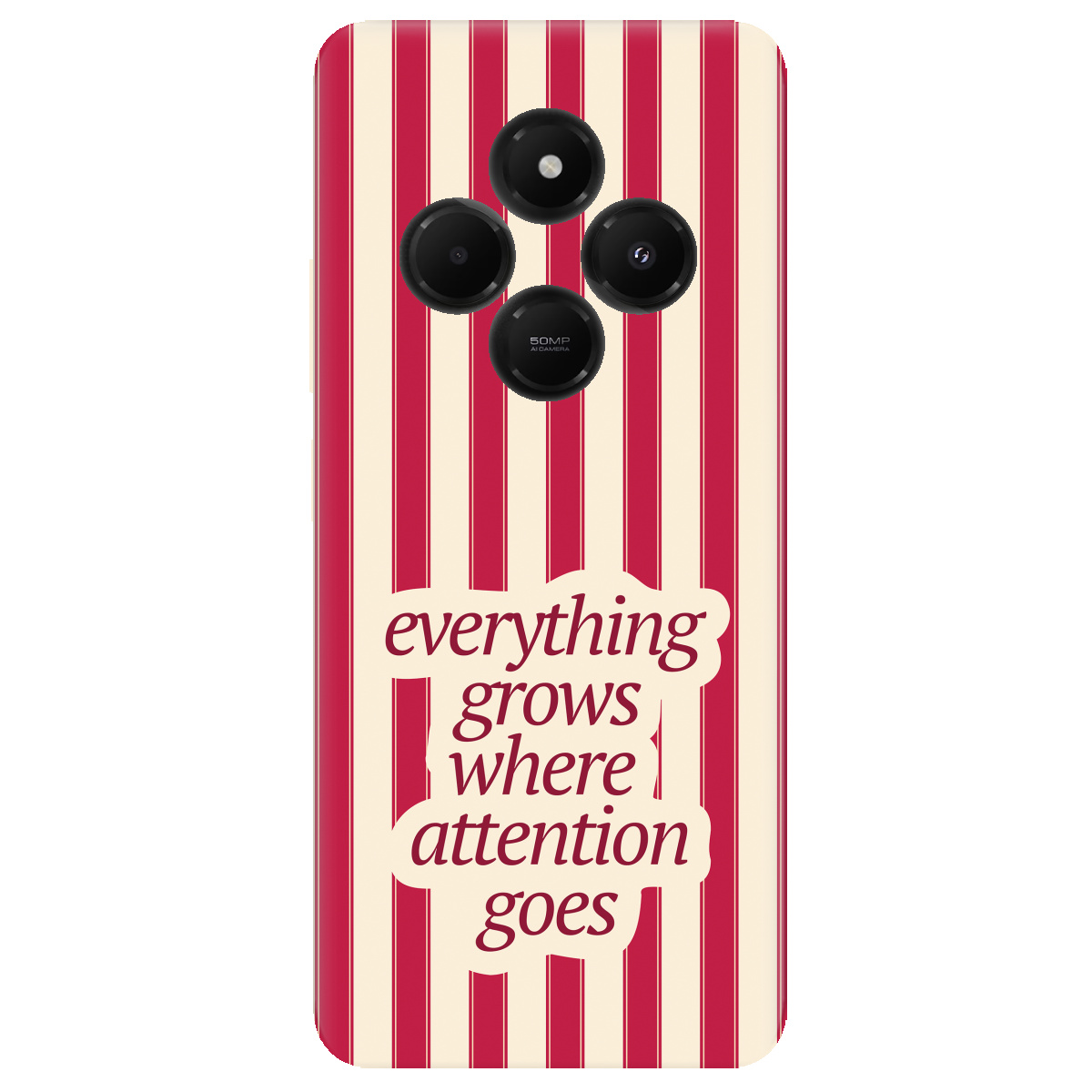 Чохол для Xiaomi Poco C75 прозорий Focus - Growth - фото 1 - Чохли для телефонів