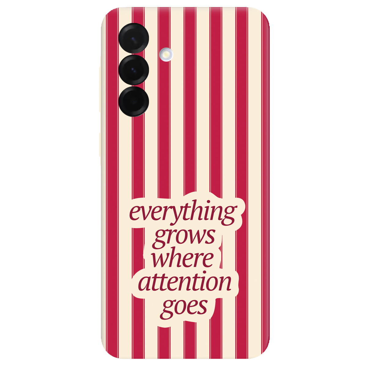 Чехол для Samsung Galaxy A36 прозрачный Focus - Growth - фото 1 - Чехлы для телефонов