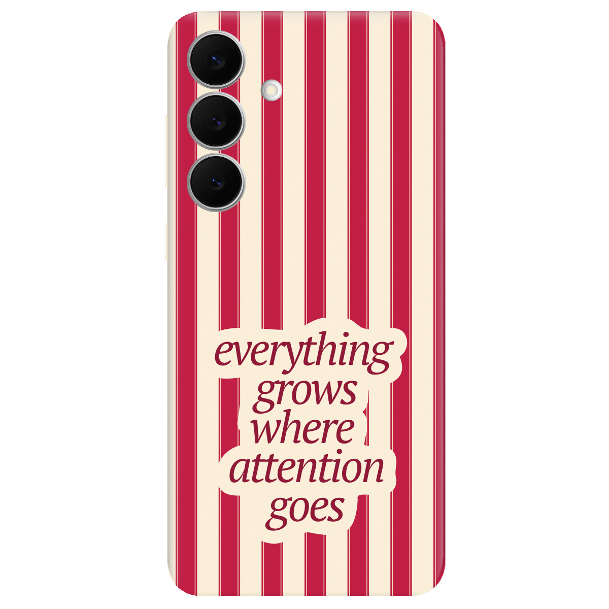 Чехол для Samsung Galaxy S25 FE прозрачный Focus - Growth - фото 1 - Чехлы для телефонов