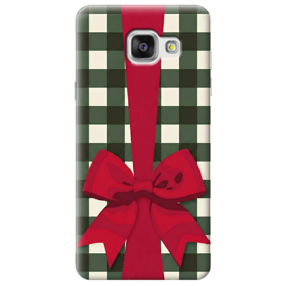 Чехол для Samsung Galaxy A5 2016 прозрачный Праздничный бант - фото 1 - Чехлы для телефонов