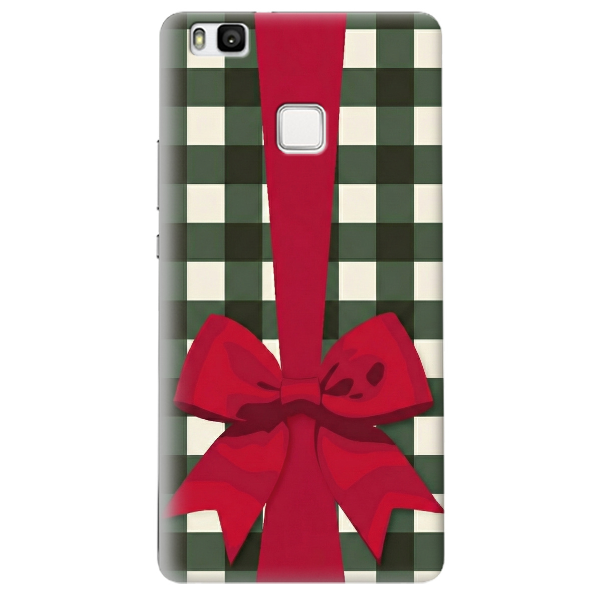 Чохол для Huawei P9 Lite прозорий Святковий бант - фото 1 - Чохли для телефонів