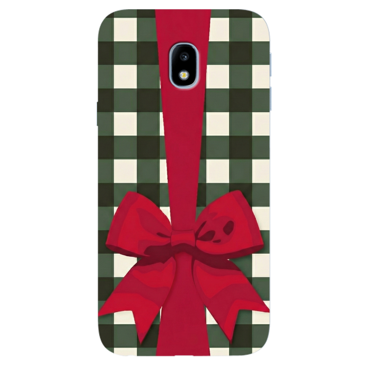 Чохол для Samsung Galaxy J3 2017 прозорий Святковий бант - фото 1 - Чохли для телефонів