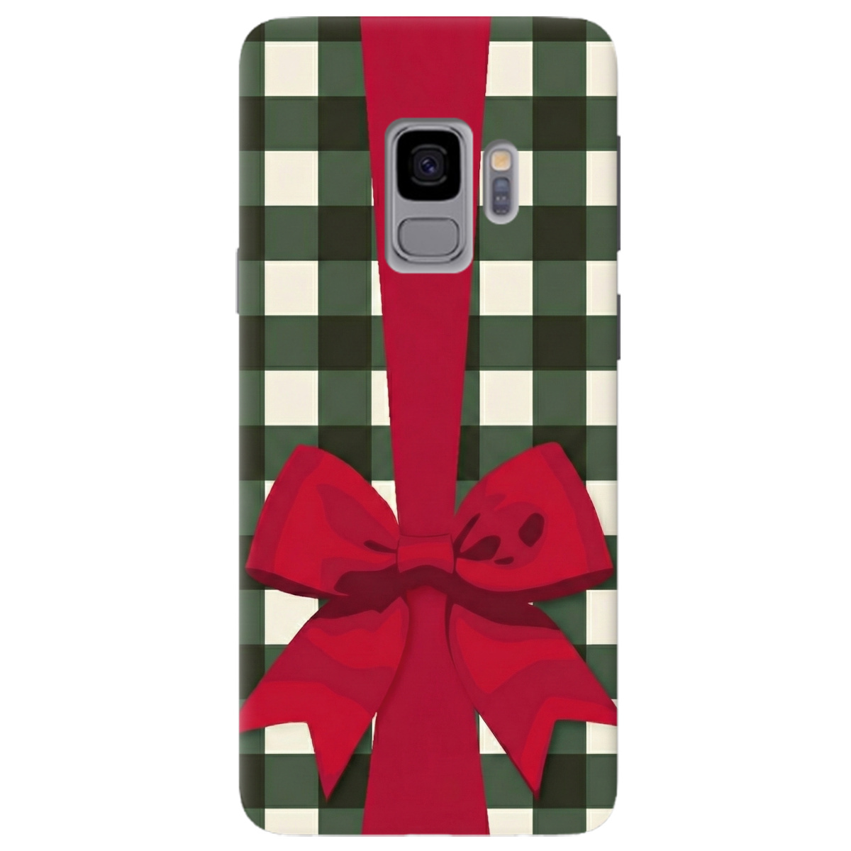 Чохол для Samsung Galaxy S9 прозорий Святковий бант - фото 1 - Чохли для телефонів