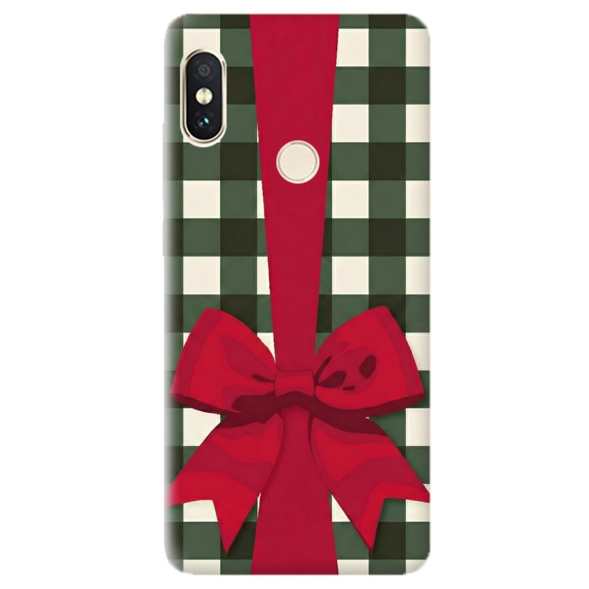 Чохол для Xiaomi Redmi Note 5 прозорий Святковий бант - фото 1 - Чохли для телефонів