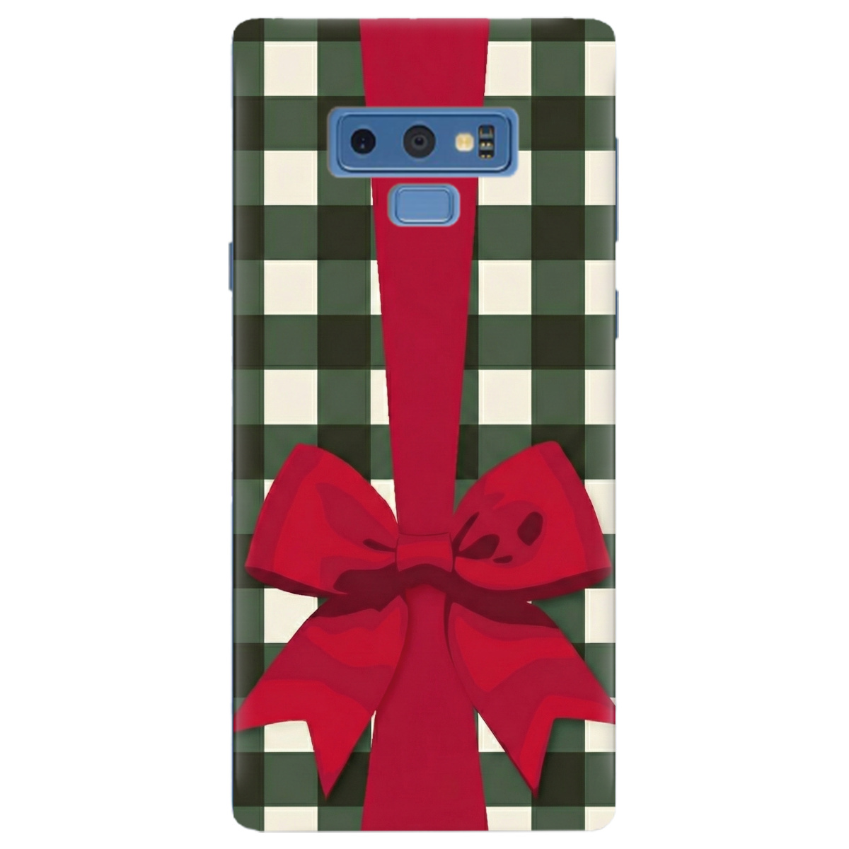 Чохол для Samsung Galaxy Note 9 прозорий Святковий бант - фото 1 - Чохли для телефонів