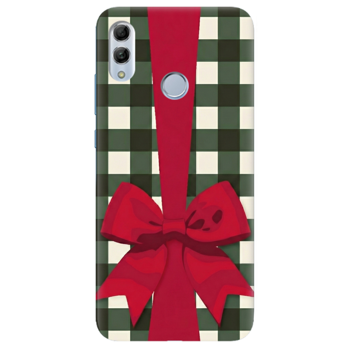 Чехол для Huawei Honor 10 Lite прозрачный Праздничный бант - фото 1 - Чехлы для телефонов