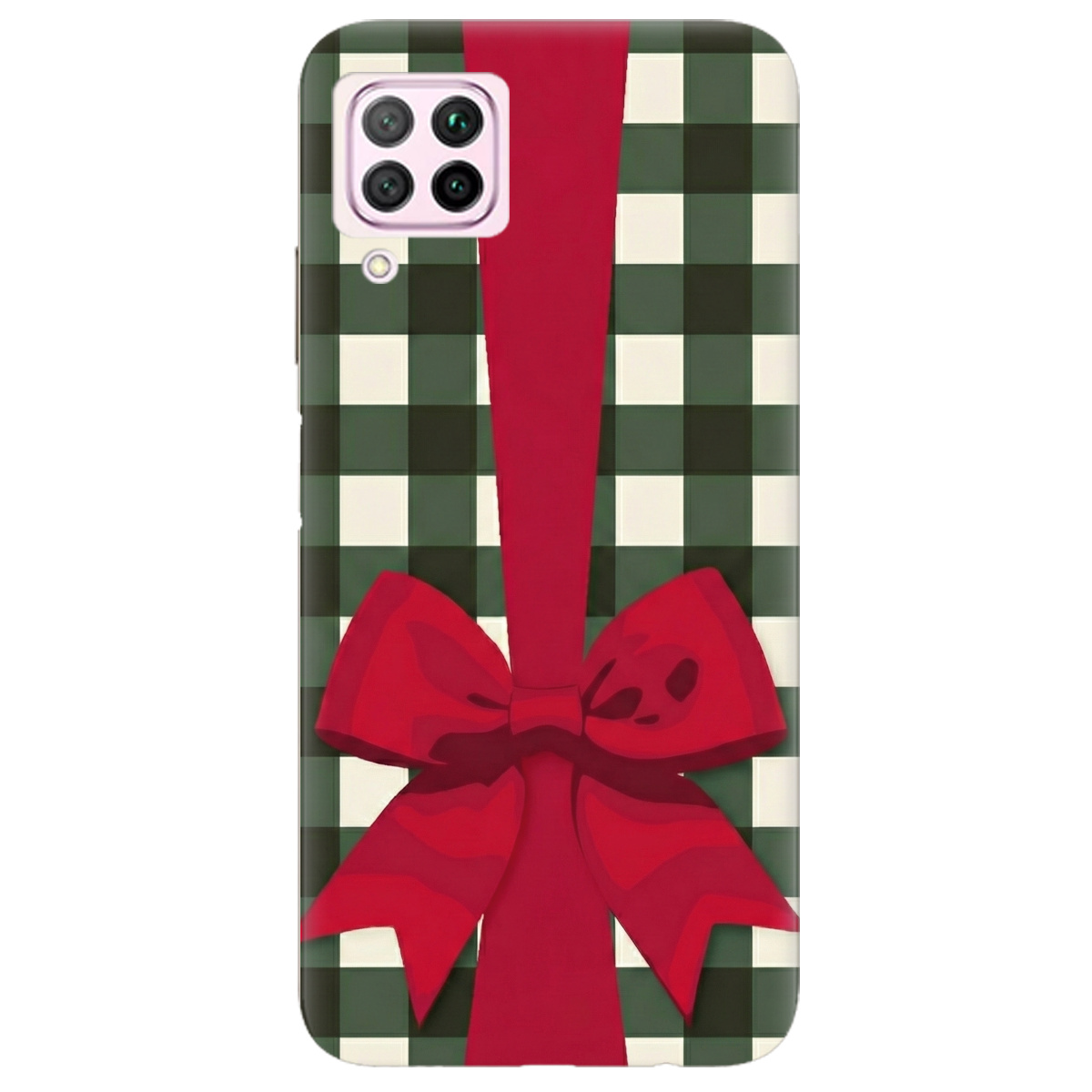 Чохол для Huawei P40 Lite прозорий Святковий бант - фото 1 - Чохли для телефонів