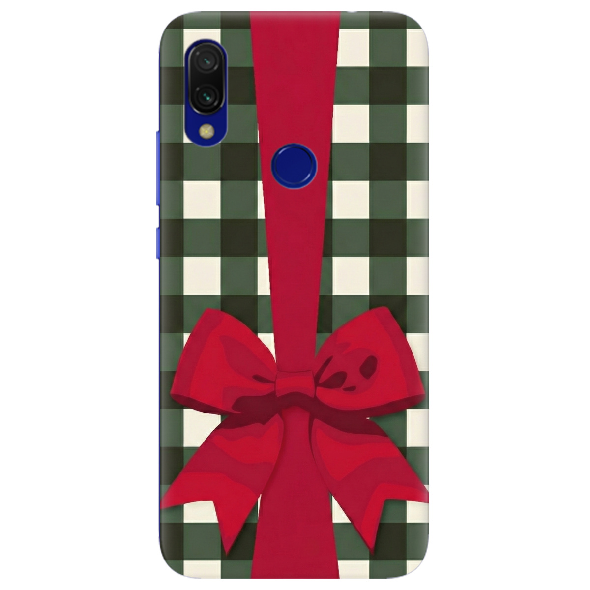 Чехол для Xiaomi Redmi Note 7 /  7Pro прозрачный Праздничный бант - фото 1 - Чехлы для телефонов