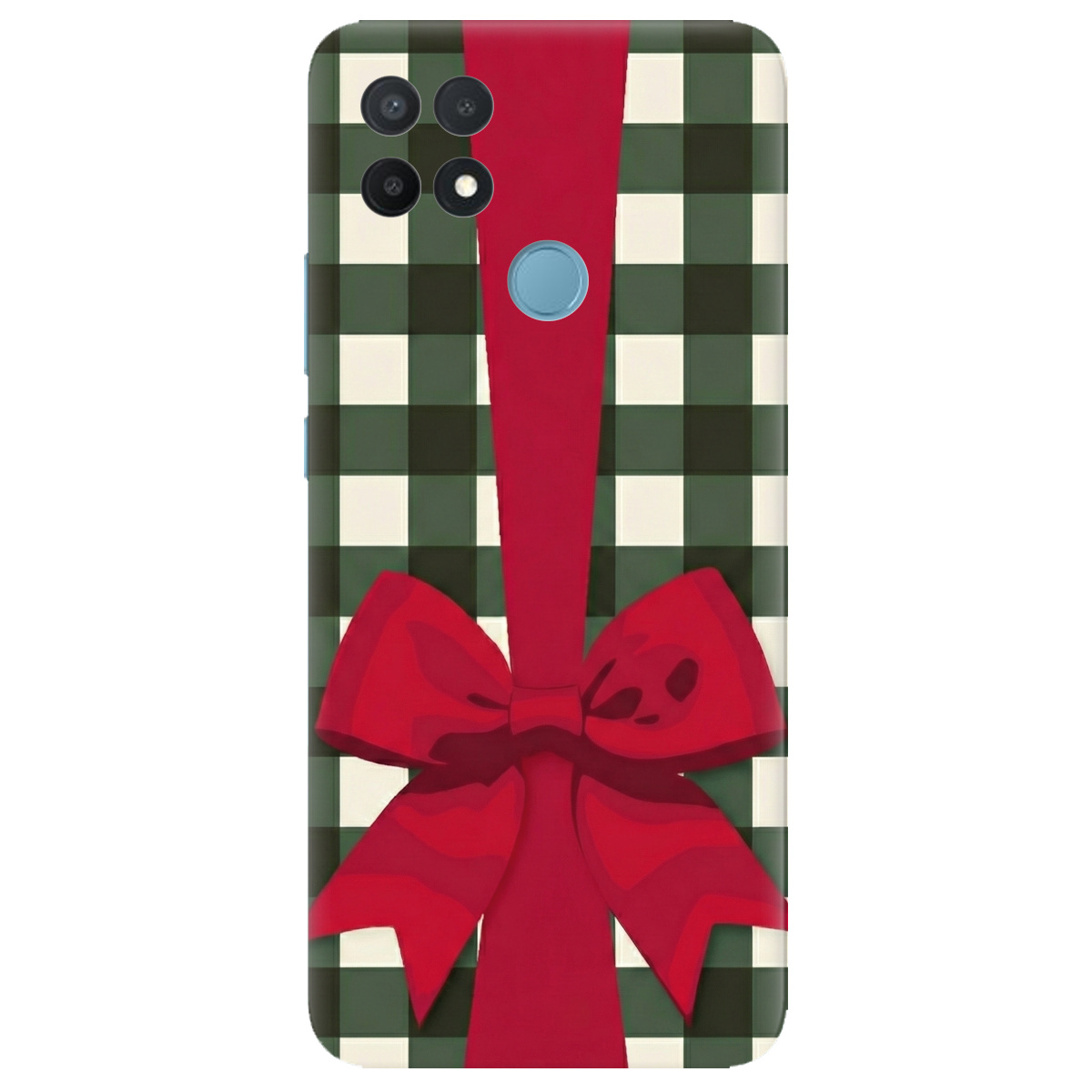 Чохол для Oppo A15s/ A15 прозорий Святковий бант - фото 1 - Чохли для телефонів