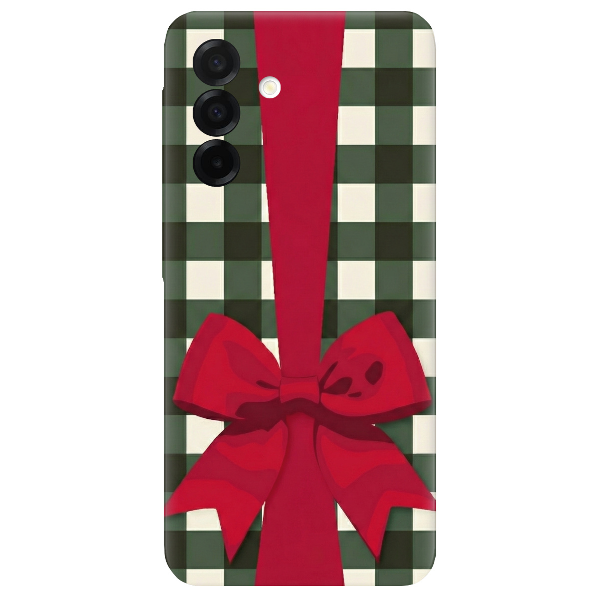 Чохол для Samsung Galaxy A26 5G прозорий Святковий бант - фото 1 - Чохли для телефонів