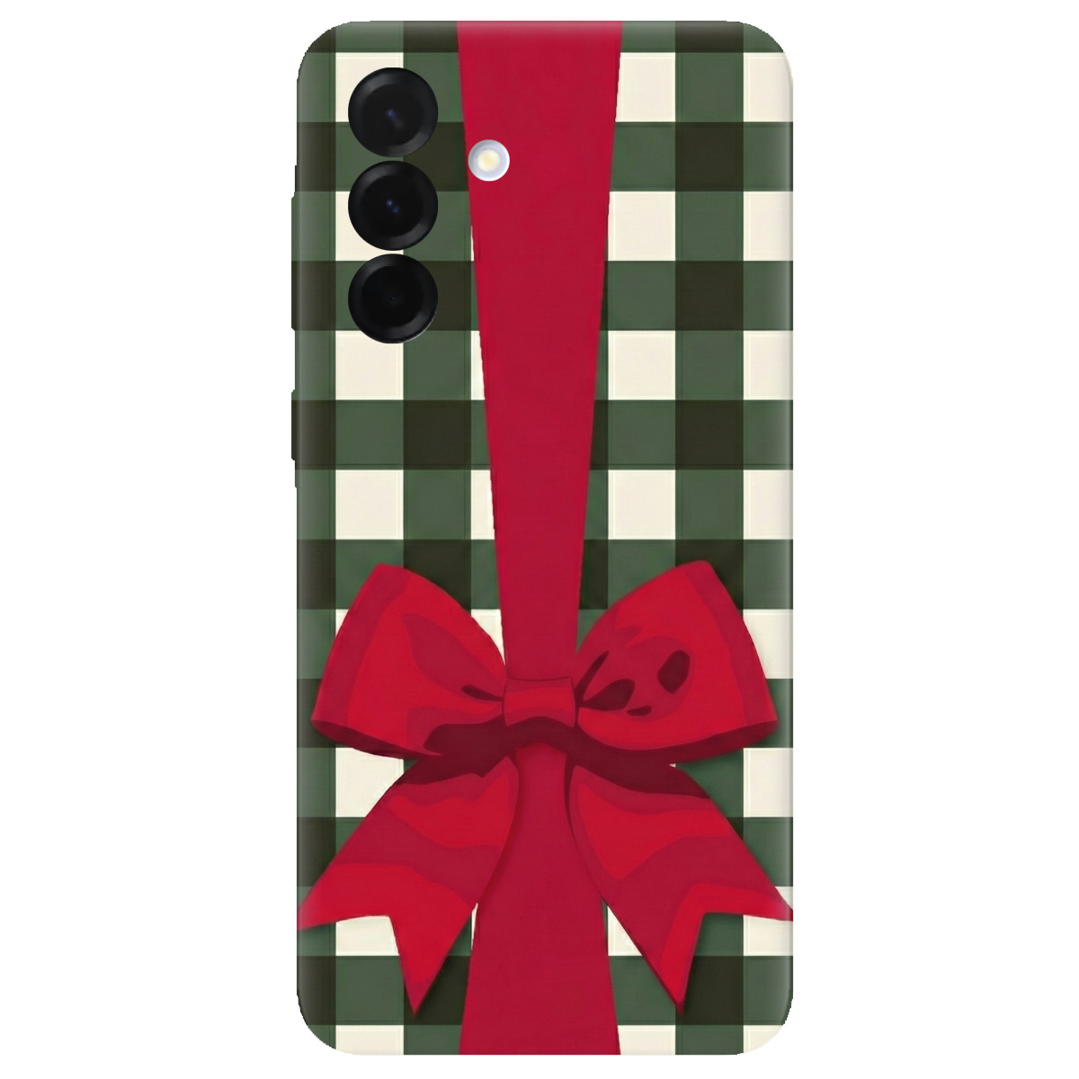 Чехол для Samsung Galaxy A36 прозрачный Праздничный бант - фото 1 - Чехлы для телефонов