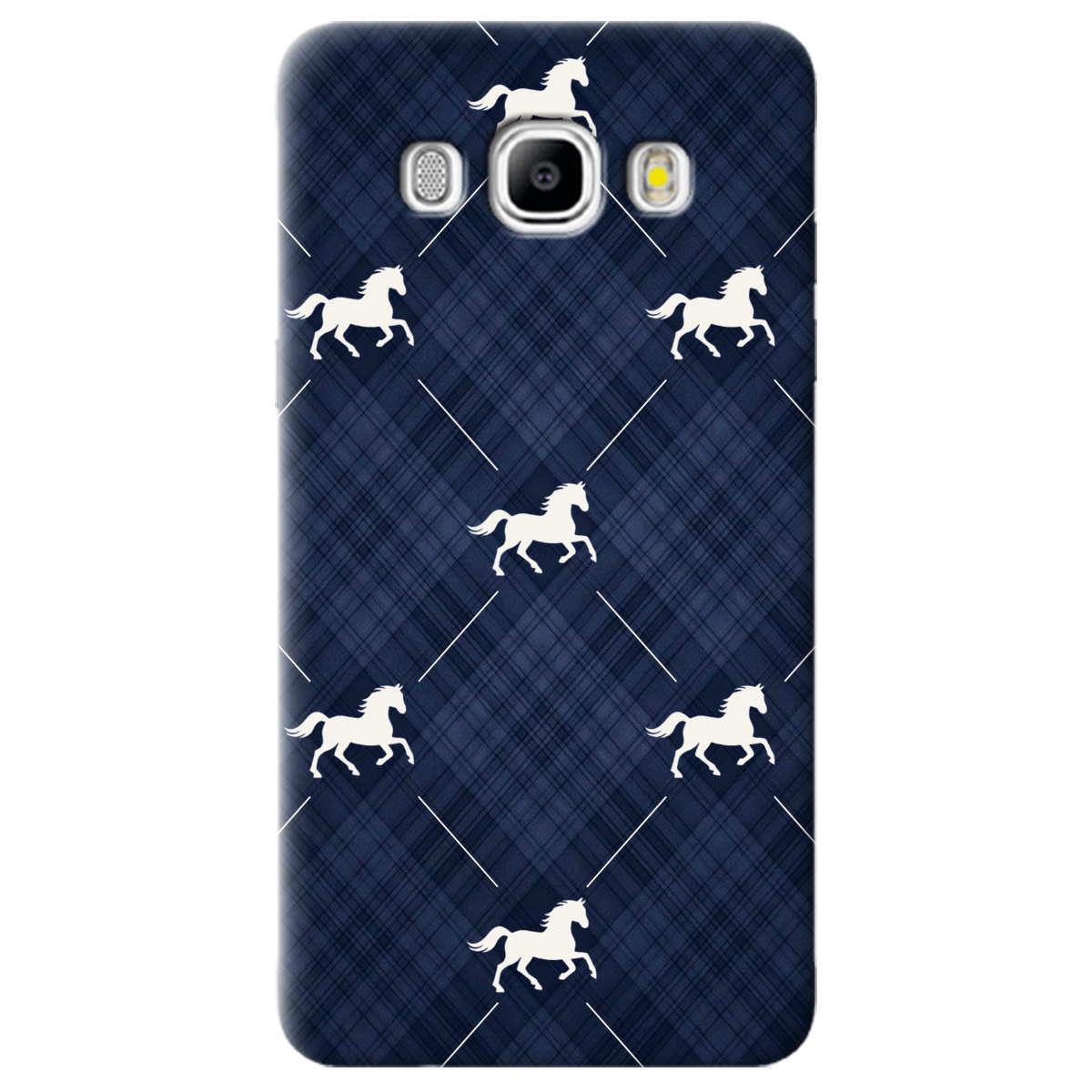 Чехол для Samsung Galaxy J5 2016 прозрачный Лошадь классика - фото 1 - Чехлы для телефонов