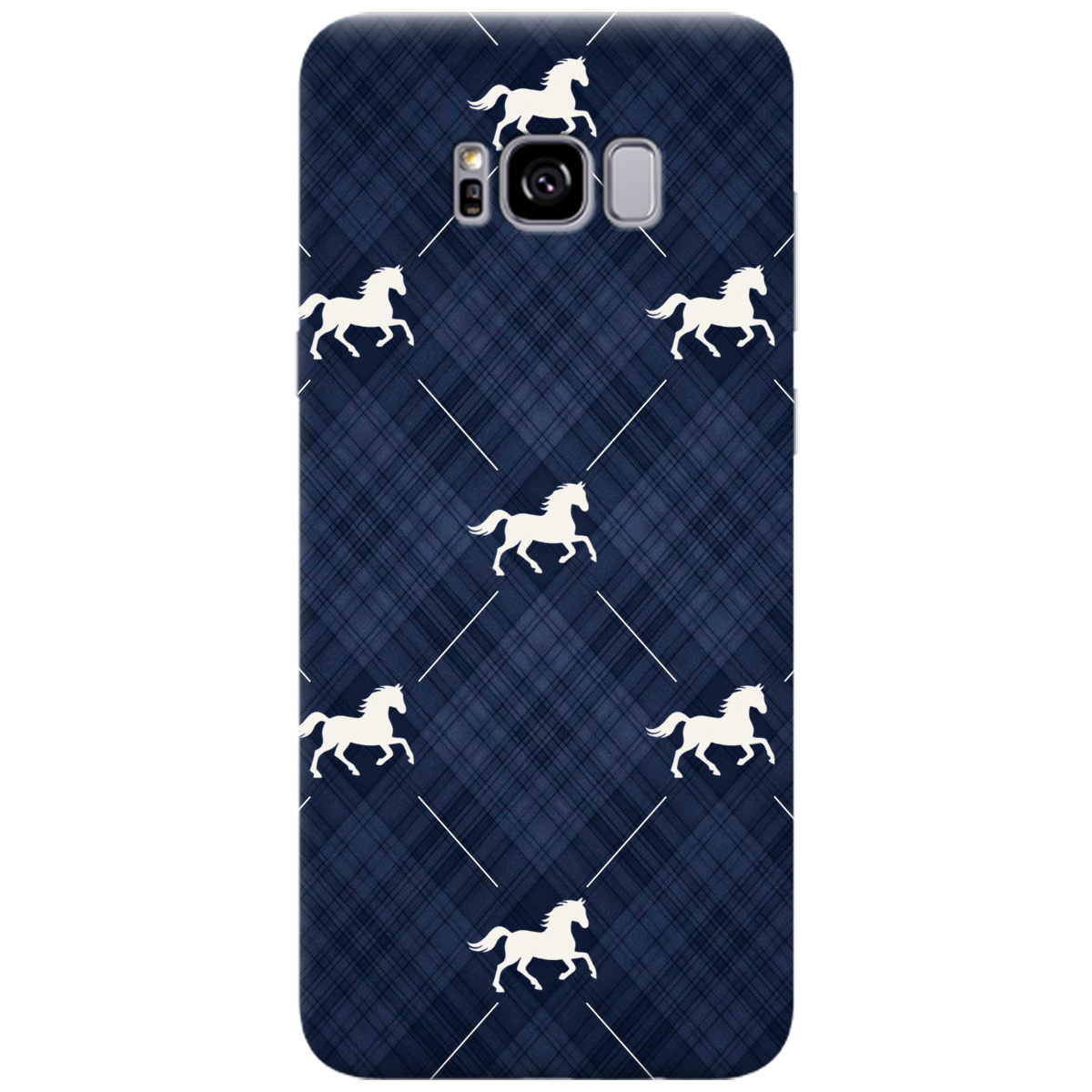 Чехол для Samsung Galaxy S8 Plus прозрачный Лошадь классика - фото 1 - Чехлы для телефонов