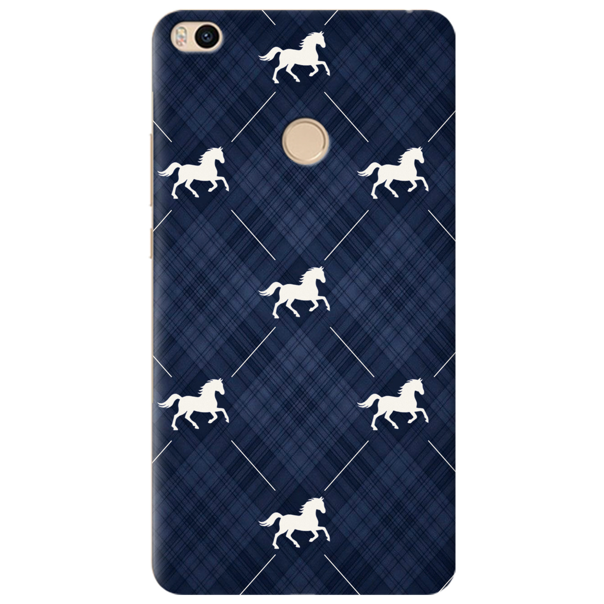 Чехол для Xiaomi Mi Max 2 прозрачный Лошадь классика - фото 1 - Чехлы для телефонов