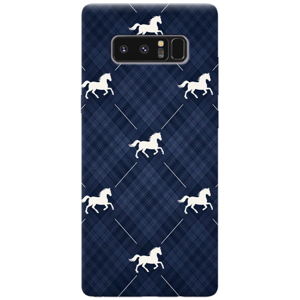 Чохол для Samsung Galaxy Note 8 прозорий Кінь класика - фото 1 - Чохли для телефонів