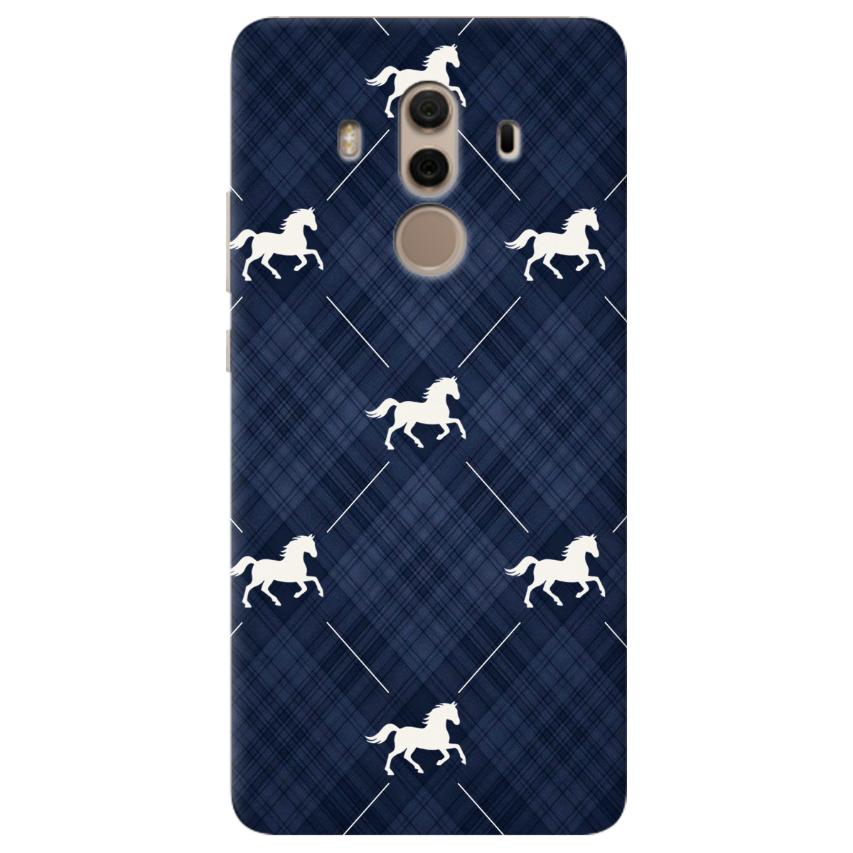 Чехол для Huawei Mate 10 Pro прозрачный Лошадь классика - фото 1 - Чехлы для телефонов