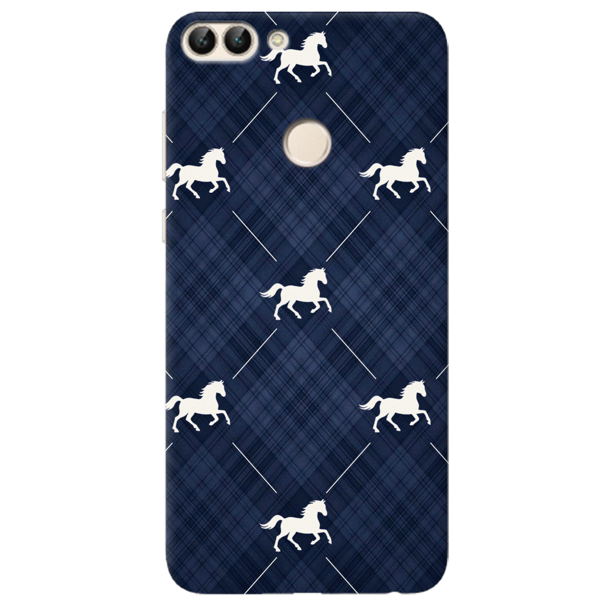 Чехол для Huawei P Smart прозрачный Лошадь классика - фото 1 - Чехлы для телефонов