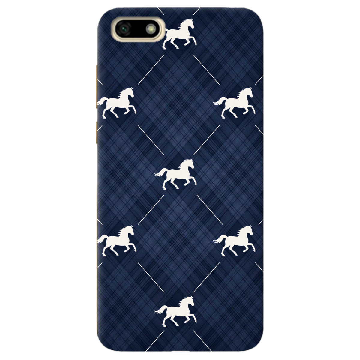 Чехол для Huawei Y5 2018 прозрачный Лошадь классика - фото 1 - Чехлы для телефонов