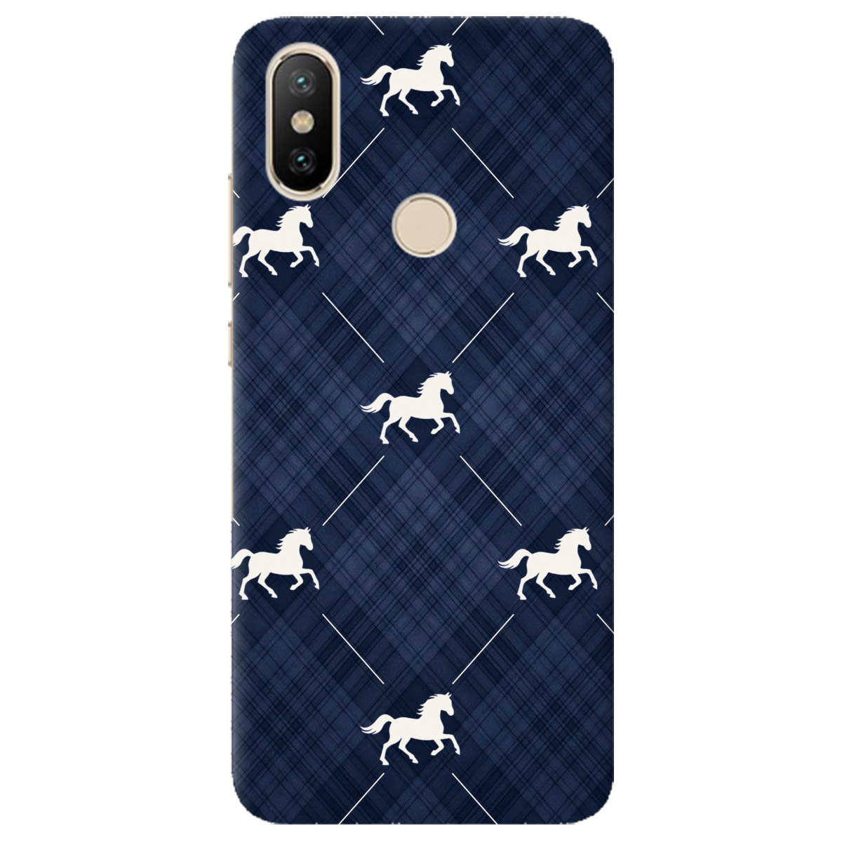 Чохол для Xiaomi Mi A2 Mi 6X прозорий Кінь класика - фото 1 - Чохли для телефонів