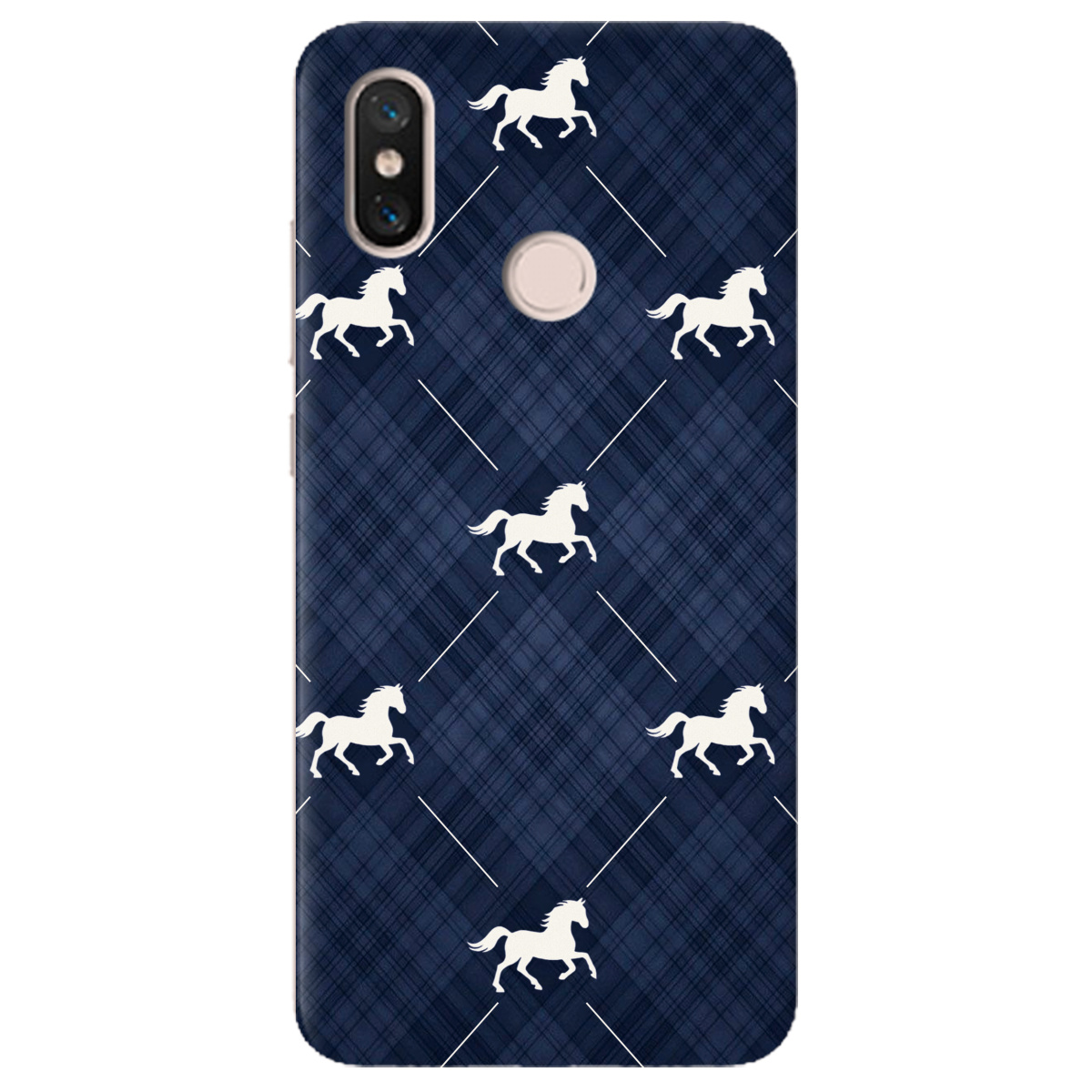 Чехол для Xiaomi Mi 8 прозрачный Лошадь классика - фото 1 - Чехлы для телефонов