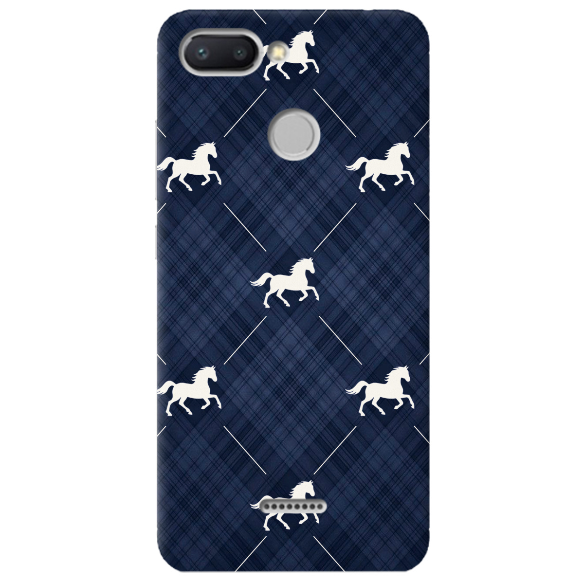 Чехол для Xiaomi Redmi 6 прозрачный Лошадь классика - фото 1 - Чехлы для телефонов