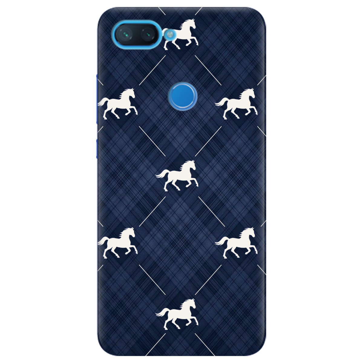 Чехол для Xiaomi Mi 8 Lite прозрачный Лошадь классика - фото 1 - Чехлы для телефонов