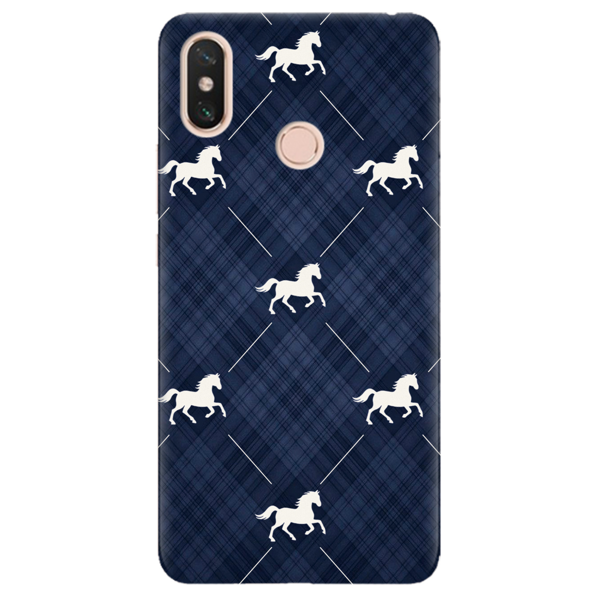 Чехол для Xiaomi Mi Max 3 прозрачный Лошадь классика - фото 1 - Чехлы для телефонов