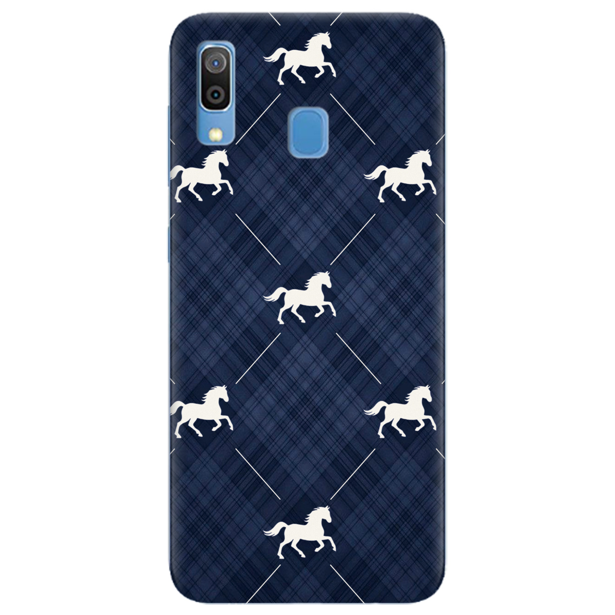 Чохол для Samsung Galaxy A30 прозорий Кінь класика - фото 1 - Чохли для телефонів