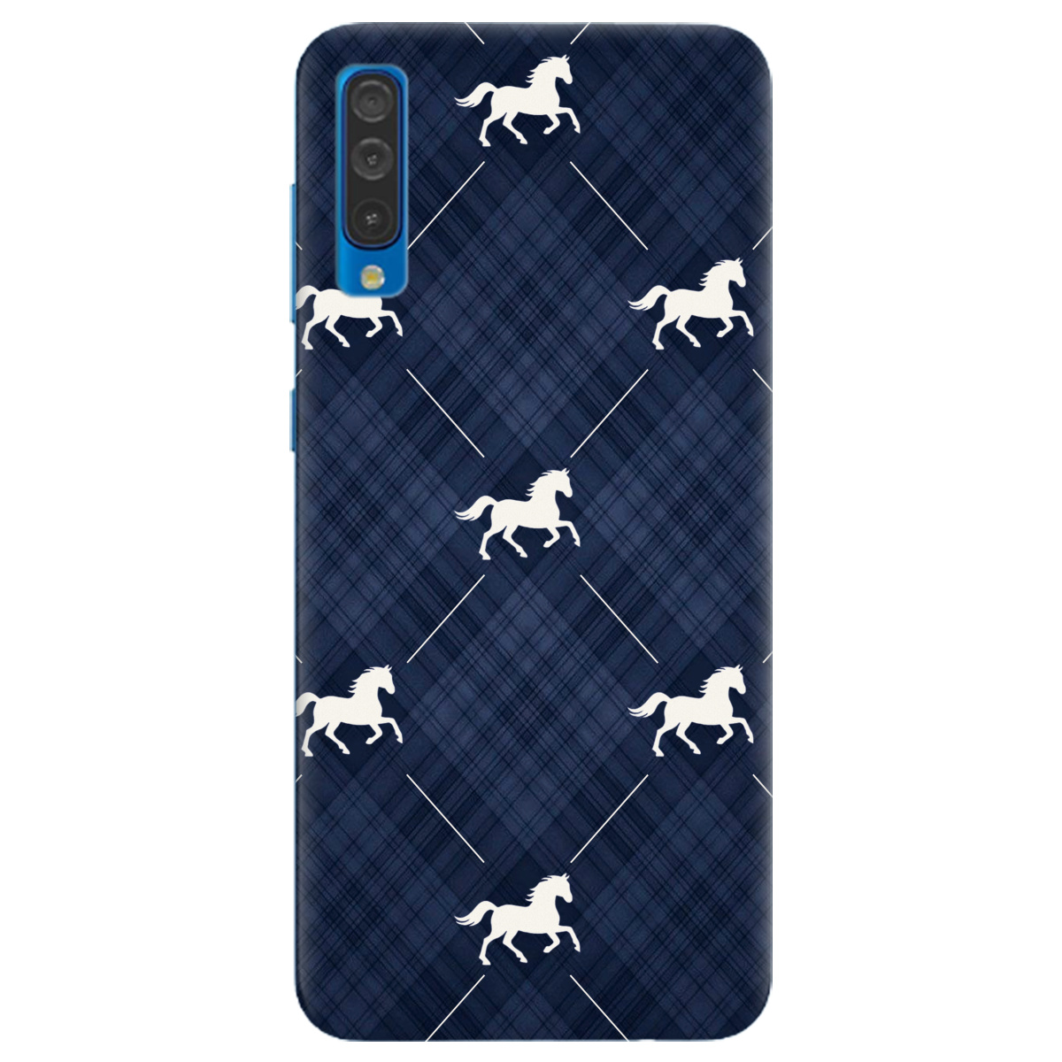 Чохол для Samsung Galaxy A50 прозорий Кінь класика - фото 1 - Чохли для телефонів
