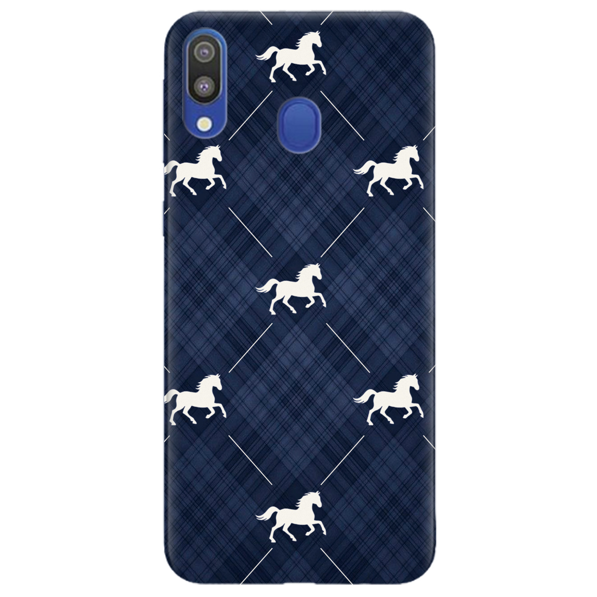 Чохол для Samsung Galaxy A40 прозорий Кінь класика - фото 1 - Чохли для телефонів