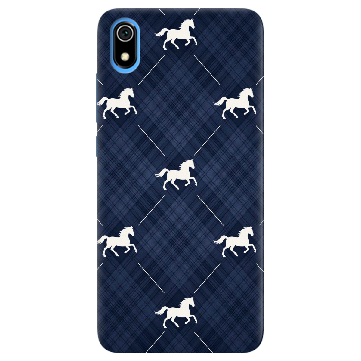 Чехол для Xiaomi Redmi 7A прозрачный Лошадь классика - фото 1 - Чехлы для телефонов