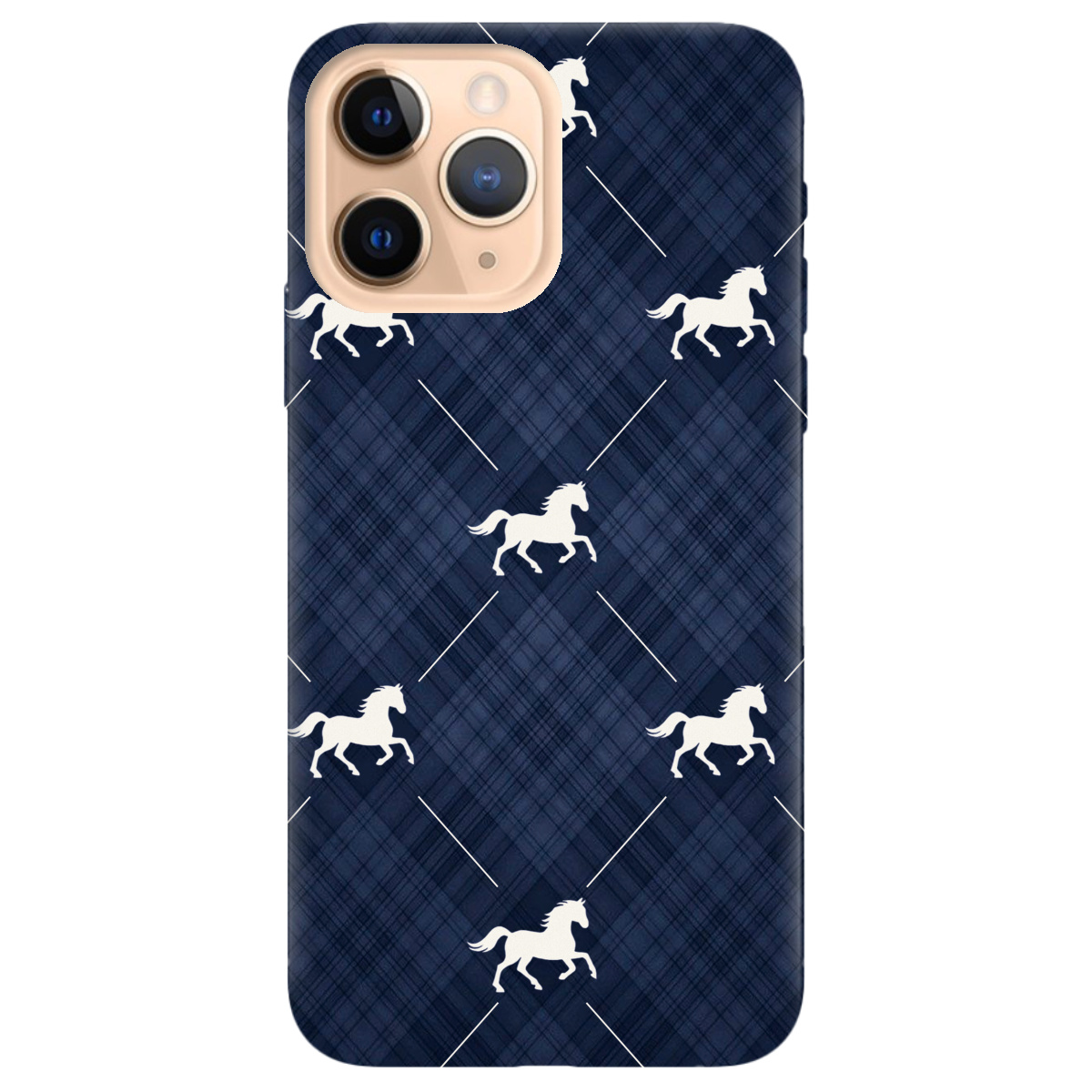 Чехол для Apple iPhone 11 Pro прозрачный Лошадь классика - фото 1 - Чехлы для телефонов