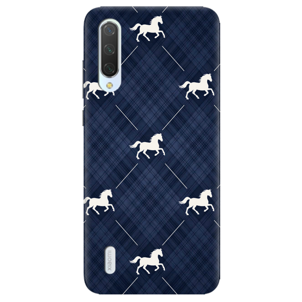 Чехол для Xiaomi Mi 9 Lite прозрачный Лошадь классика - фото 1 - Чехлы для телефонов