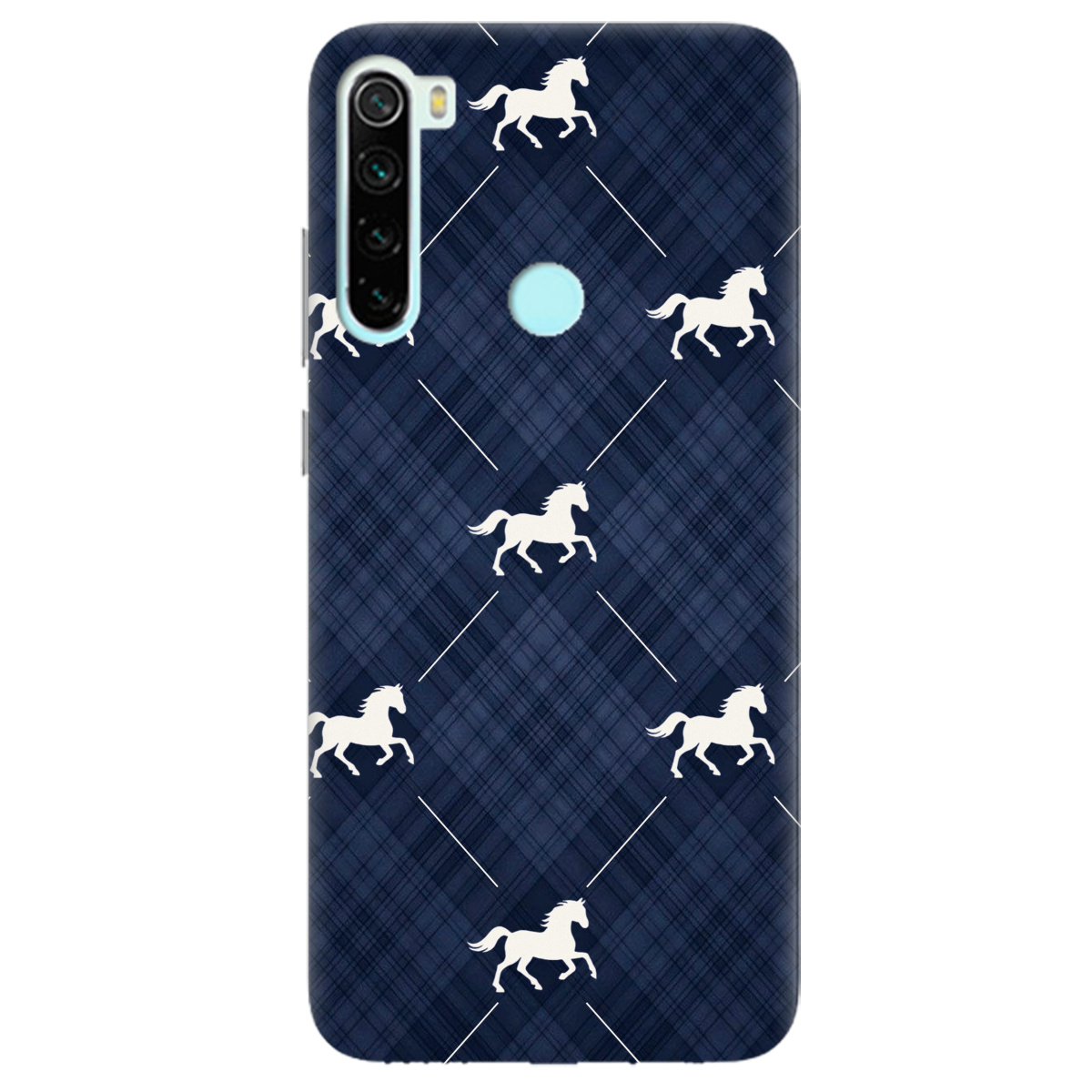 Чехол для Xiaomi Redmi Note 8 прозрачный Лошадь классика - фото 1 - Чехлы для телефонов
