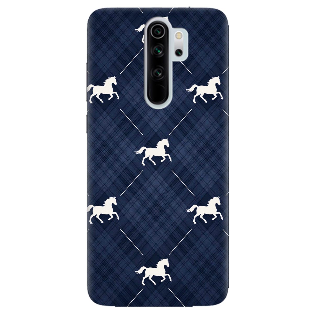Чехол для Xiaomi Redmi Note 8 Pro прозрачный Лошадь классика - фото 1 - Чехлы для телефонов
