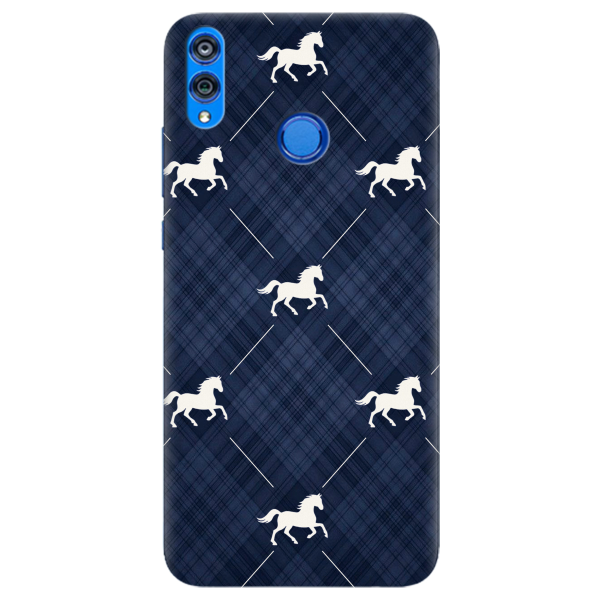 Чехол для Huawei Honor 8x прозрачный Лошадь классика - фото 1 - Чехлы для телефонов