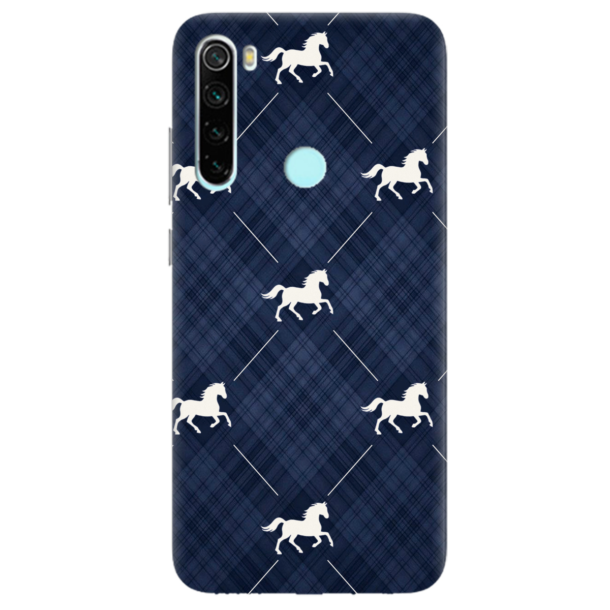Чехол для Xiaomi Redmi Note 8T прозрачный Лошадь классика - фото 1 - Чехлы для телефонов