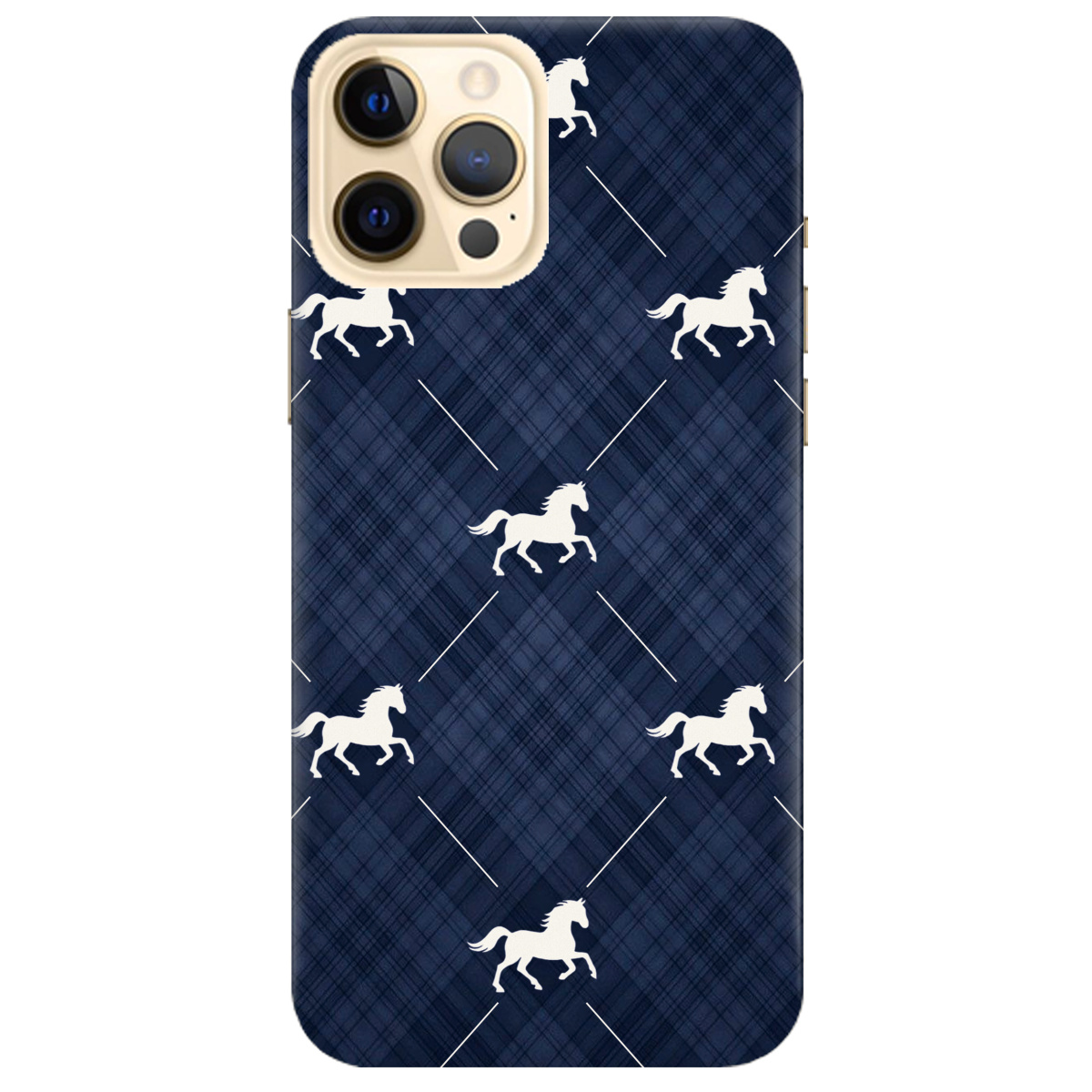 Чохол для Apple iPhone 12 Pro прозорий Кінь класика - фото 1 - Чохли для телефонів