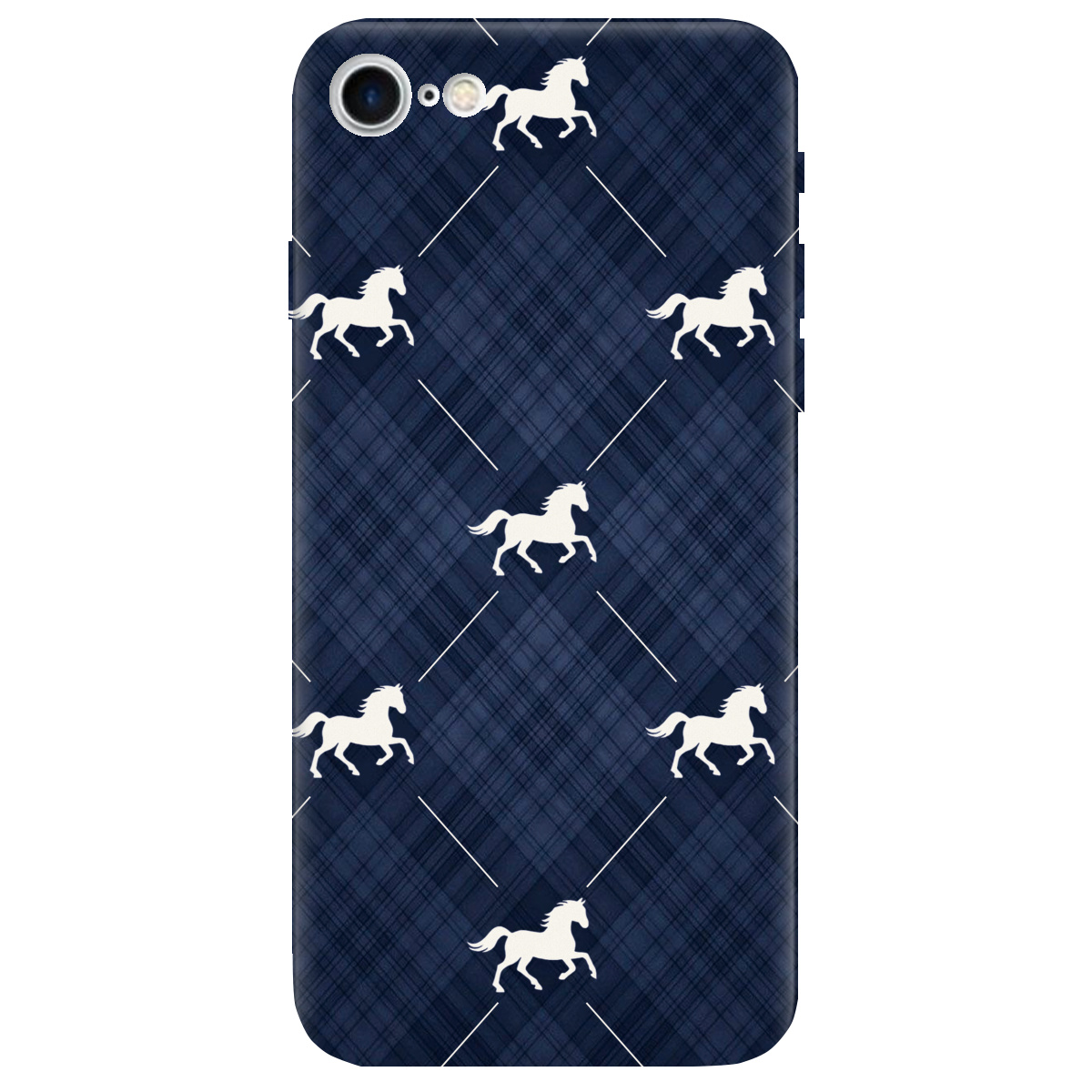 Чехол для Apple iPhone SE 2020 прозрачный Лошадь классика - фото 1 - Чехлы для телефонов