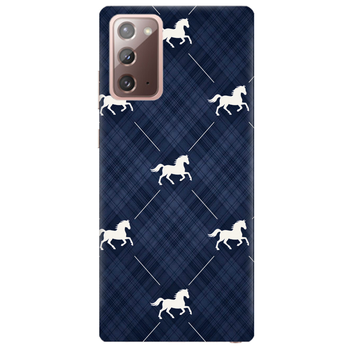 Чохол для Samsung Galaxy Note 20 прозорий Кінь класика - фото 1 - Чохли для телефонів