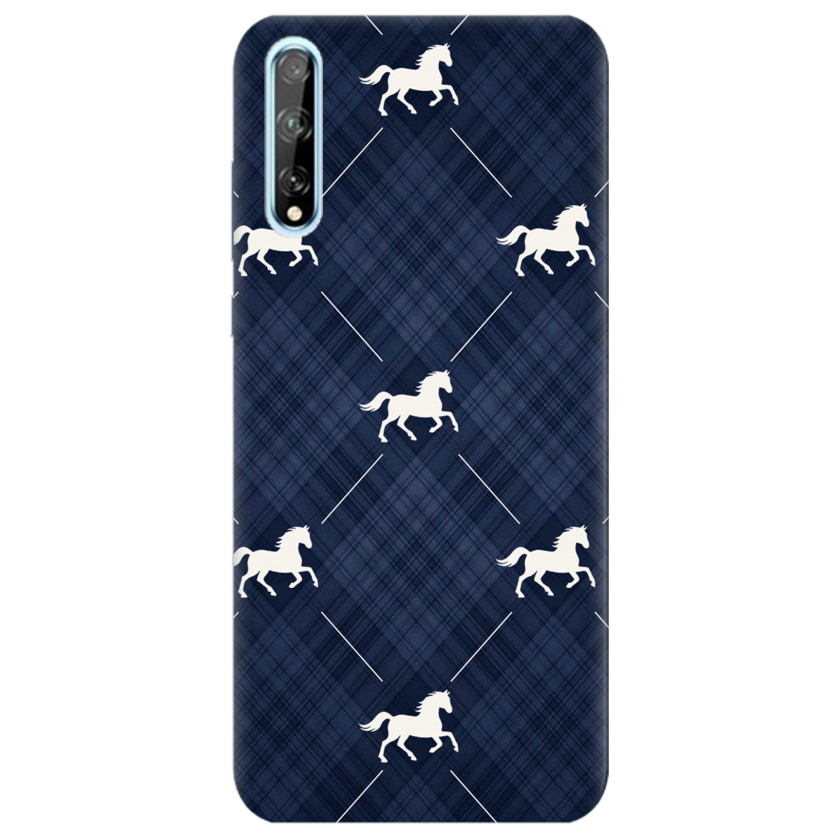 Чехол для Huawei P Smart S прозрачный Лошадь классика - фото 1 - Чехлы для телефонов