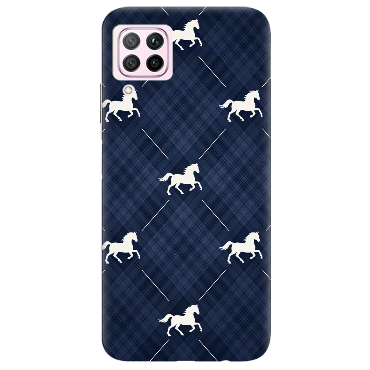 Чохол для Huawei P40 Lite прозорий Кінь класика - фото 1 - Чохли для телефонів