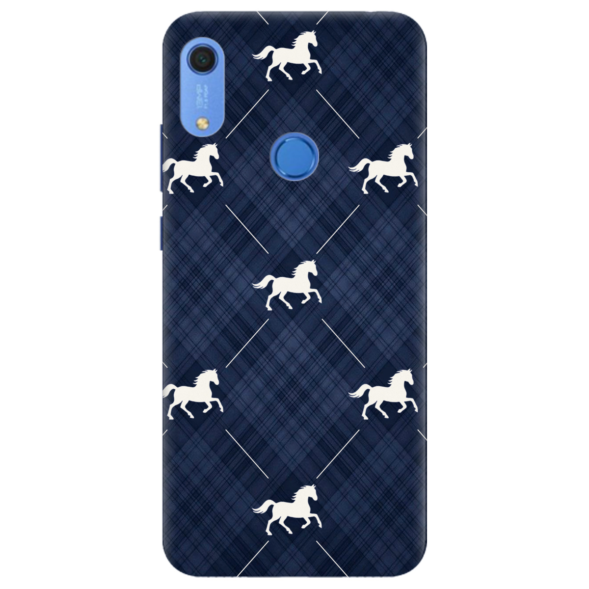 Чехол для Huawei Y6s прозрачный Лошадь классика - фото 1 - Чехлы для телефонов