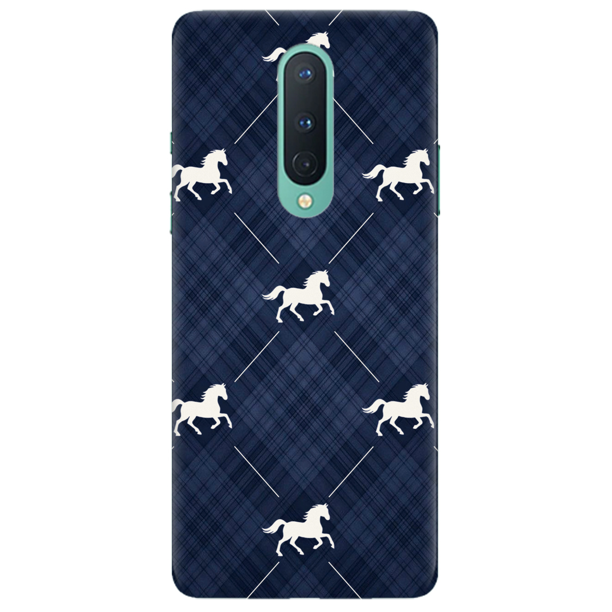 Чохол для OnePlus 8 прозорий Кінь класика - фото 1 - Чохли для телефонів