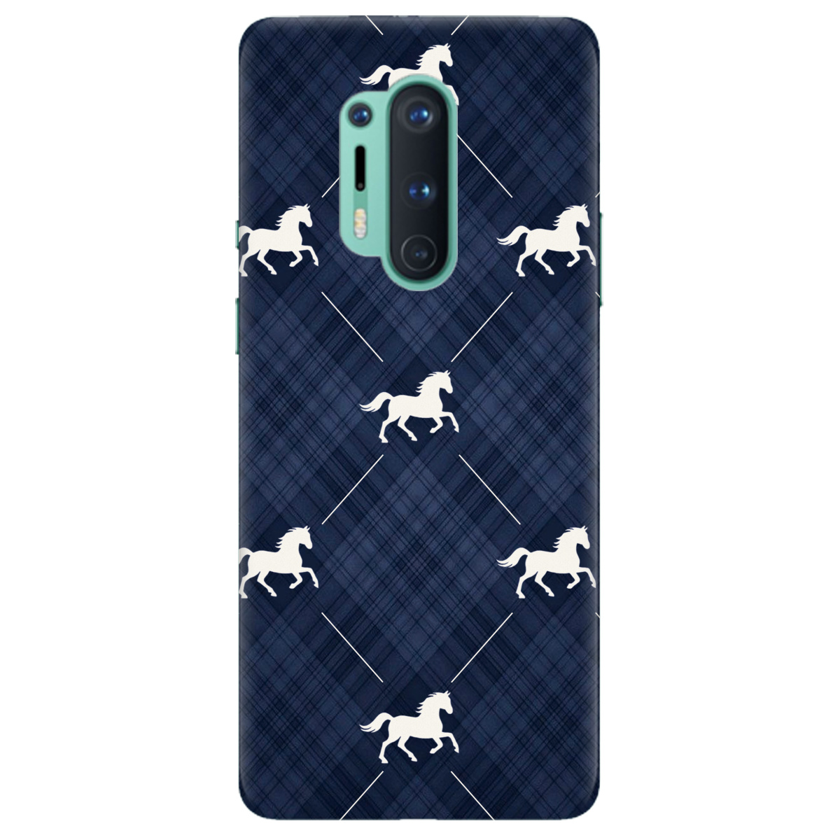 Чехол для OnePlus 8 Pro прозрачный Лошадь классика - фото 1 - Чехлы для телефонов