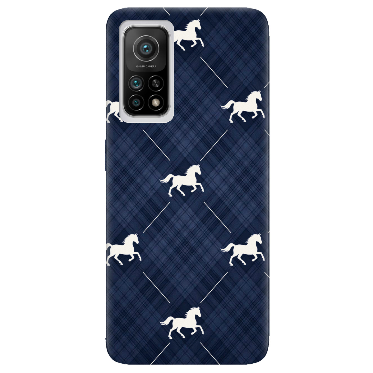 Чехол для Xiaomi Mi 10T/ Mi 10T Pro прозрачный Лошадь классика - фото 1 - Чехлы для телефонов