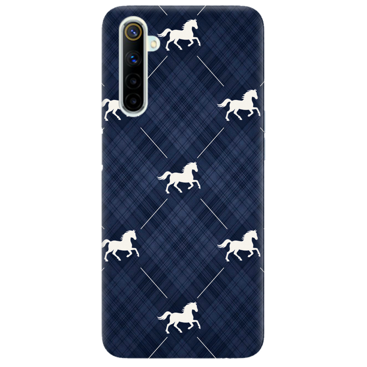 Чехол для Realme 6 прозрачный Лошадь классика - фото 1 - Чехлы для телефонов