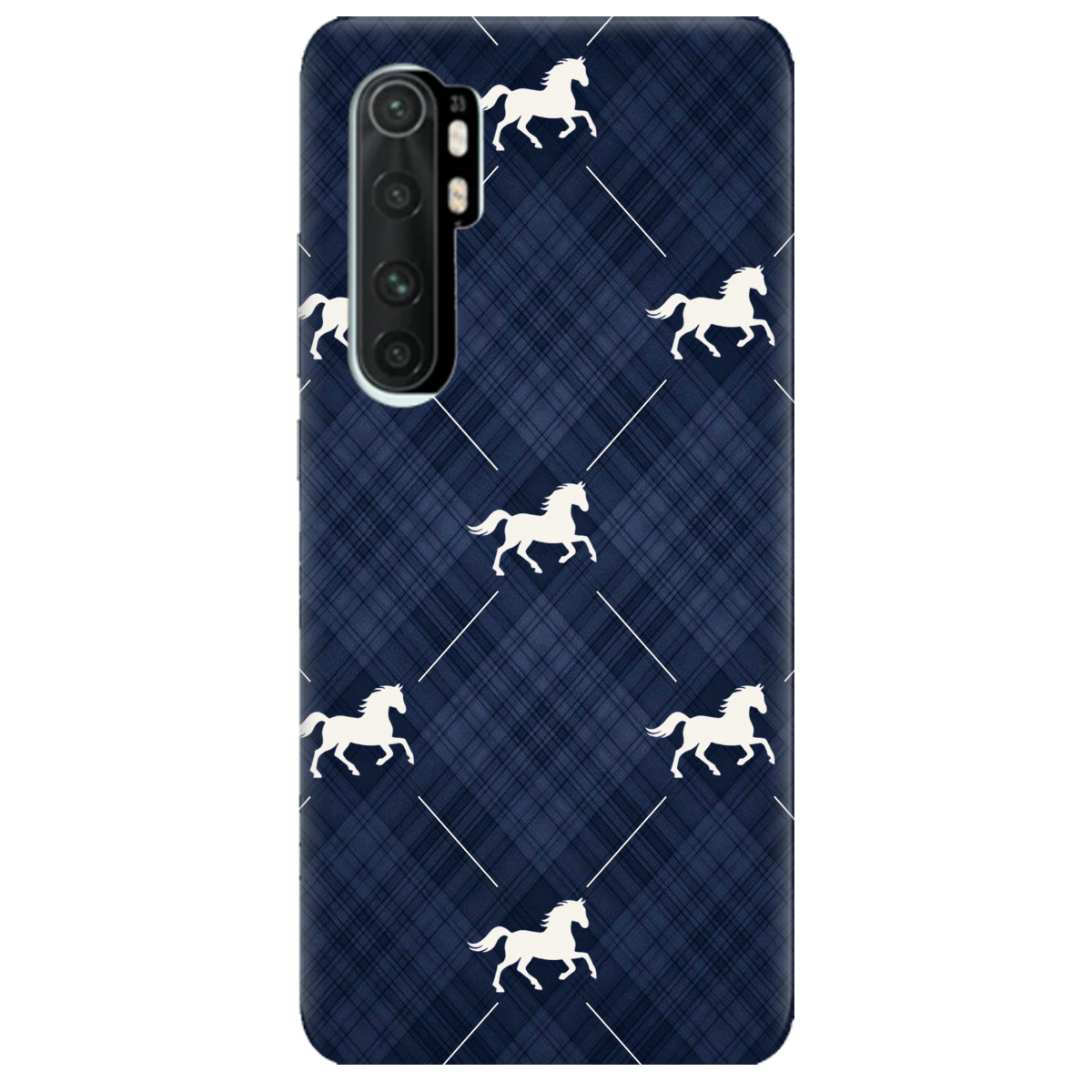 Чохол для Xiaomi Mi Note 10 Lite прозорий Кінь класика - фото 1 - Чохли для телефонів