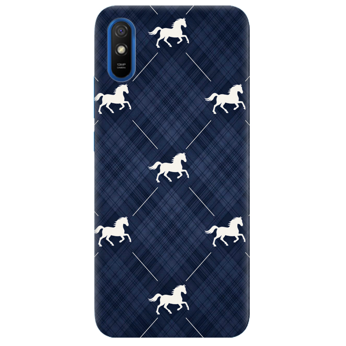 Чехол для Xiaomi Redmi 9A прозрачный Лошадь классика - фото 1 - Чехлы для телефонов