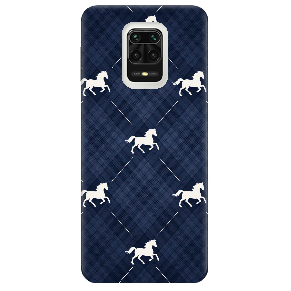 Чехол для Xiaomi Redmi Note 9s прозрачный Лошадь классика - фото 1 - Чехлы для телефонов